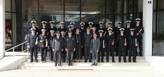 Svečana promocija polaznika integriranog prijediplomskog i diplomskog studija Vojno pomorstvo u Splitu